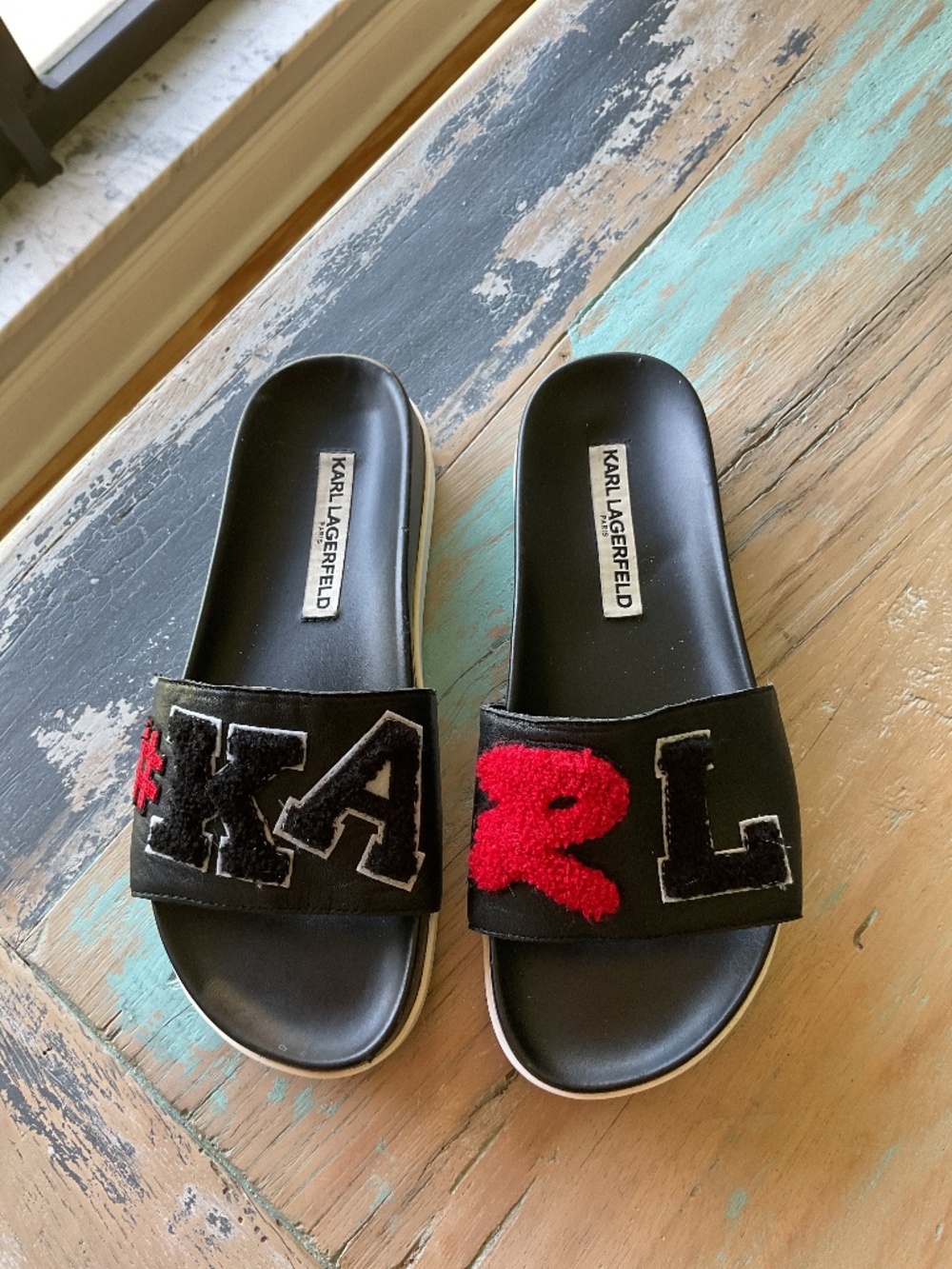 Karl Lagerfeld sandals